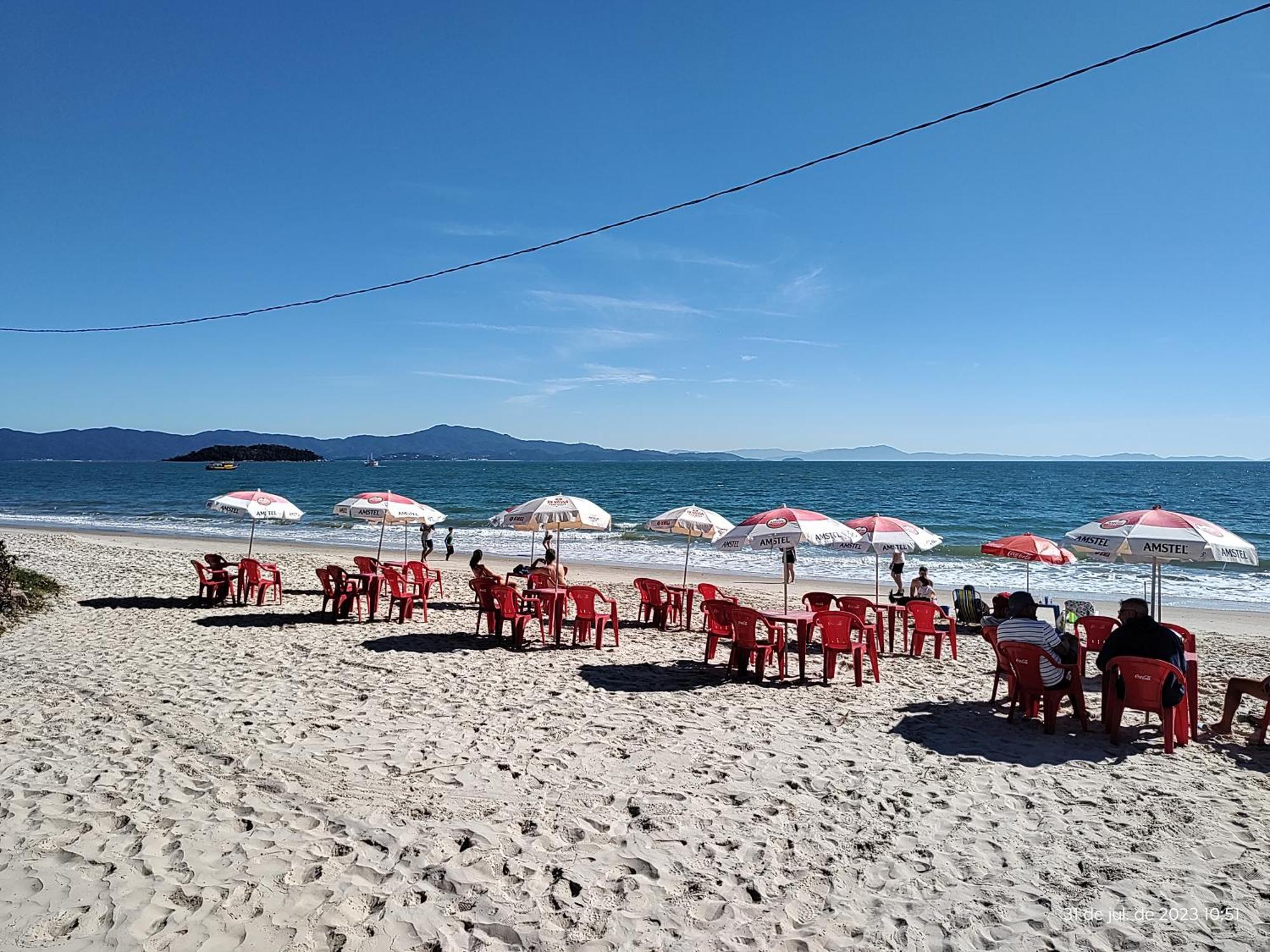 Apto 20 Metros Do Mar. Florianópolis Exteriör bild