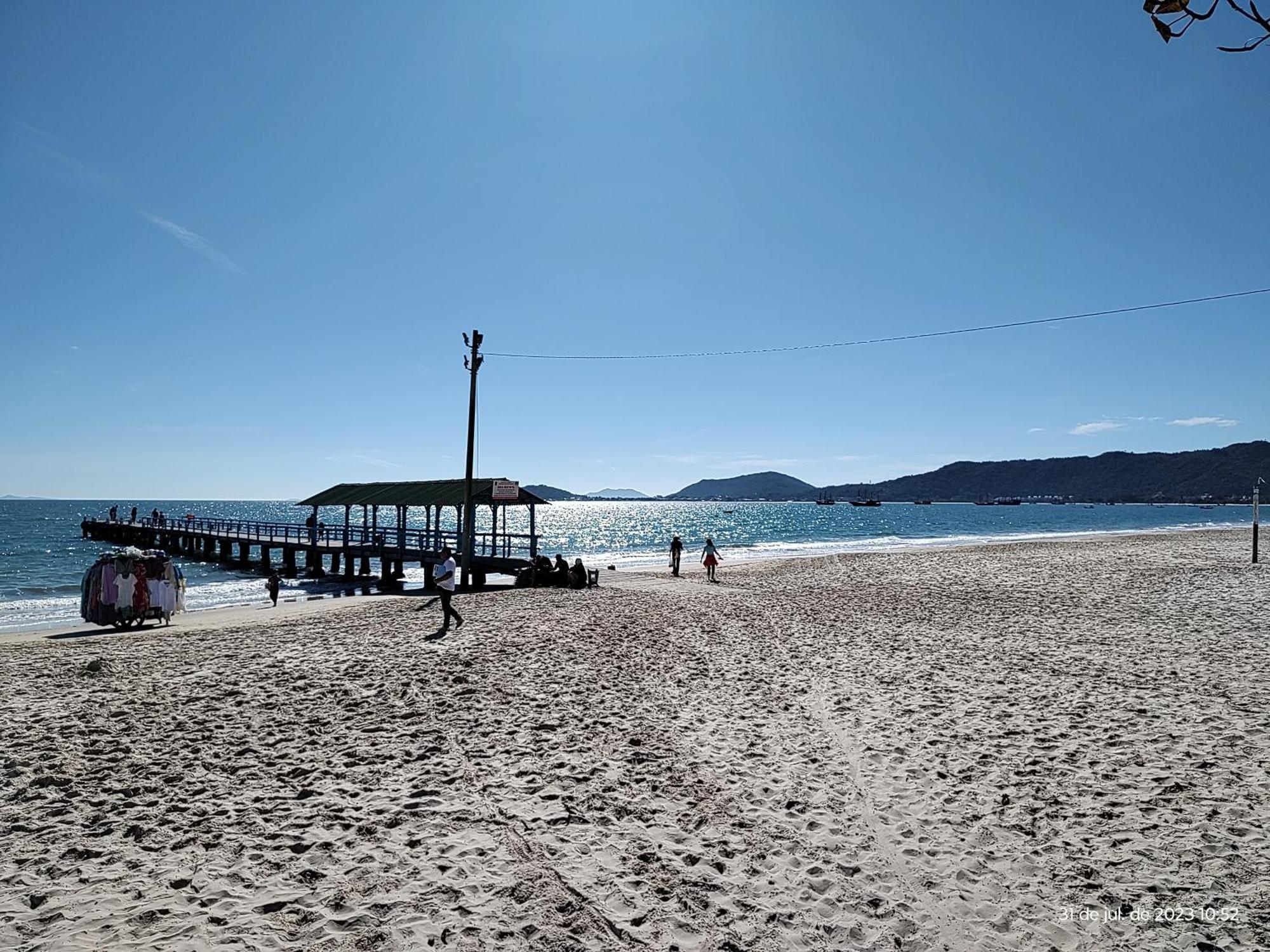 Apto 20 Metros Do Mar. Florianópolis Exteriör bild